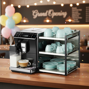 Cafetera Espresso Profesional Italiana para el Hogar, Totalmente Automática, de Grano a Taza, en Venta - Product Image 1