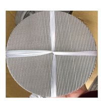Saringan Presisi Tinggi 5 Mikron dari Baja Tahan Karat Sintered Spin Pack untuk Spunbond Meltblown - Cakram Filter Pelindung Spinneret