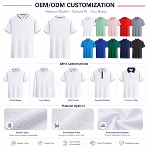 เสื้อเชิ้ตผู้ชายแบบสั้นแขนสั้น คอปกติดกระดุม ระบายอากาศได้ดี พิมพ์ลายดิจิตอลตามสั่ง พร้อมโลโก้  น้ำหนัก 140 กรัม สำหรับงานเทคนิค ขายส่ง - Product Image 4