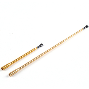 Audrey Phong Cách Kim Loại Kính Thiên Văn Ống Dài Có Thể Thu Vào Thuốc Lá Chủ Rod Cho Phụ Nữ - Product Image 2