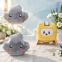 Jouets en peluche Kawaii 2022 en stock : Poupées Foxy et Boxy, cochon robot de dessin animé, animaux en peluche de haute qualité en coton PP et coton