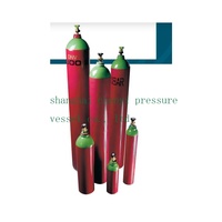 Bouteille de gaz en acier de 140 L 300 bar pour gaz inerte CO2 Extincteur Système de suppression d'incendie