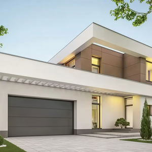 Puertas de Garaje Modernas de Aluminio con Aislamiento de Vidrio, Seccionales, de Apertura Vertical, para Persianas de Casa - Product Image 2