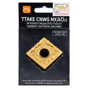 Plaquette de tournage négative TTAKE CNMG MX 80 degrés pour l'usinage des métaux - Product Image 2