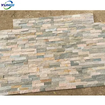 natural white quartzite house Exterior Decor Slate Cladding Stone Marble black roof slate tiles