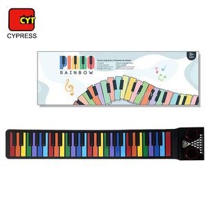 Cuộn lên linh hoạt Đàn piano điện tử tay cuộn xách tay đàn piano bàn phím <span class=keywords><strong>25</strong></span> 37 49 phím trẻ em nhạc cụ đồ chơi cho người mới bắt đầu - Product Image 4
