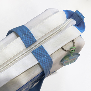 Custom Logo One Shoulder Shopping Student Handheld Sail <b>Bag</b> Pure Cotton Canvas Tote <b>Bag</b> Medium <b>for</b> <b>Teacher</b> Gifts - Product Image 6