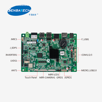 Carte Rk3288 Android Rockchip Mobile intégré Quad-core Cor-tex-A17 1.8ghz Cpu Arm Linux Embedded Boards