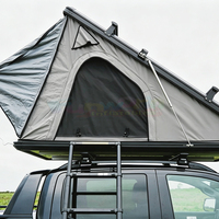 Tente de toit rigide en aluminium léger 4 saisons pour voitures, tente de toit en aluminium de haute qualité pour le camping en plein air