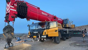 2020 Sany SAC1300T2 130Ton camión todo terreno grúa maquinaria de ingeniería usada para la construcción Motor de núcleo de elevación de montaña - Product Image 5