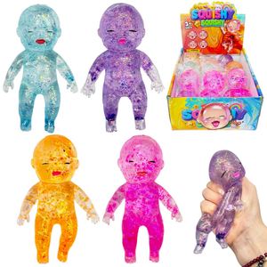 Juguete Antiestrés de Muñeca Bebé Divertida de 14 cm, de Subida Lenta, Relleno de Lentejuelas, Tipo Squishy Natasha Maltose, desde Almacén de EE. UU. - Product Image 1