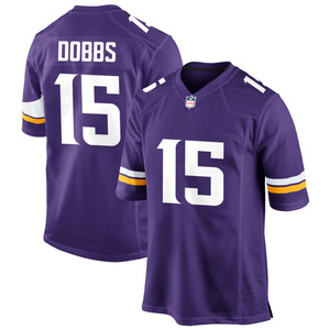 Maillot de football américain violet Minnesota 2026 personnalisé, chemises brodées, uniformes de jeunes brodés, vêtements de sport avec logos - Product Image 4