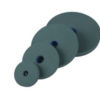 Disque de meulage en céramique verte fabriqué en Chine, faible production de chaleur, anti-casse, grain 46/60/80, pour usinage des métaux non ferreux