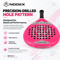 Raquette de padel haut de gamme en fibre de carbone intégrale, vente en gros, qualité tournoi professionnelle, noyau EVA, forme hybride, fabricant OEM personnalisé