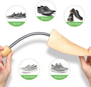 10 paia di scarpe in legno con motivo a tinta unita per uomo e donna scarpe da ginnastica e <span class=keywords><strong>stivali</strong></span> invernali taglia 9-10 - Product Image 2