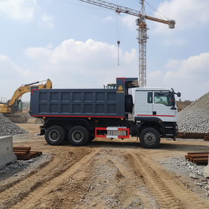 Truk Dump Diesel Berat Howo TX 400hp Baru dengan Kemudi Kiri Harga Terjangkau 6x4 untuk Afrika untuk Transportasi Kargo - Product Image 2
