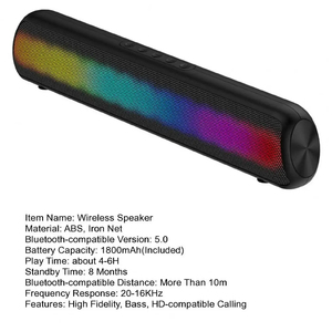 Caja de sonido práctica con batería de larga duración, compatible con tarjeta TF, <span class=keywords><strong>Bluetooth</strong></span>, accesorios de audio - Product Image 4