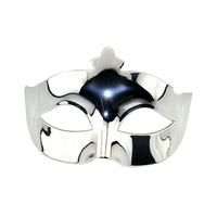 Masques de mascarade en gros, demi-visage, pour adultes, brillants, en ABS, pour carnaval, Mardi Gras, bal, fête
