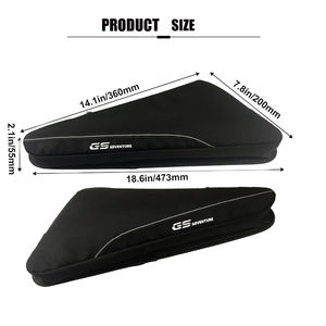 Sacoche de Rangement Triangulaire pour Cadre de Moto, Boîte à Outils pour <span class=keywords><strong>BMW</strong></span> R1200GS R1250GS F750GS F850GS <span class=keywords><strong>R1200R</strong></span> - Product Image 6