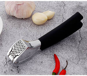 Picadora de Ajo Profesional de Acero Inoxidable, Desmontable, Resistente a la Corrosión, con Mango Antideslizante - Product Image 3