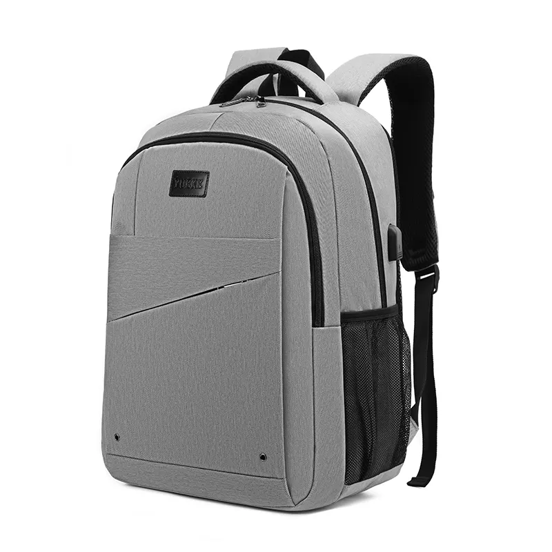 waterproof nylon custom printed laptop bags back packs backpack With USB Charging Port