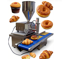 Machine à injecter la crème et la garniture au chocolat pour croissants, pâtisseries et gâteaux