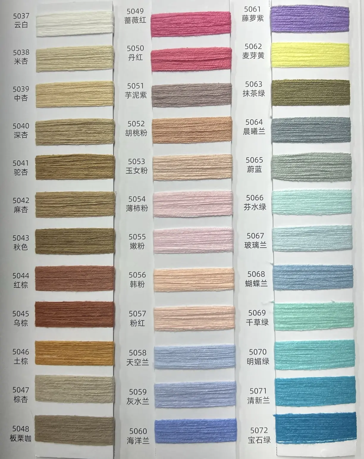 60%Cotton 40% Bulk Acrylic Fiber 16S/2 Dyed Yarn With More Than 200 Colours Ready Goods For You To Choose