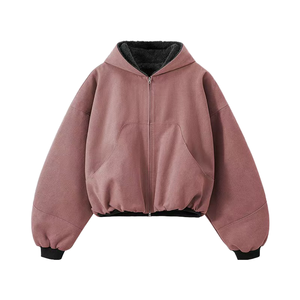 Premium Unisex Sweatshirt Wholesale Heavyweight Hoodie Breathable Cotton Fleece Custom Logo <b>Pullover</b> - Product Image 1