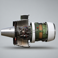 Moteur turbofan GE CF34-1A, poussée de 6650 lb, moteur d'avion pour Bombardier Challenger 600 Regional Jet, turbine turbojet