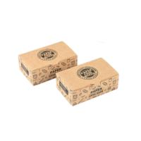 Boîtes en papier kraft de qualité alimentaire personnalisées en gros d'usine sac imprimé emballage pour Hamburger chips boîtes à collation pour les petites entreprises