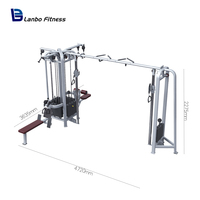 Machine de musculation multifonctionnelle à 8 stations pour centre de fitness
