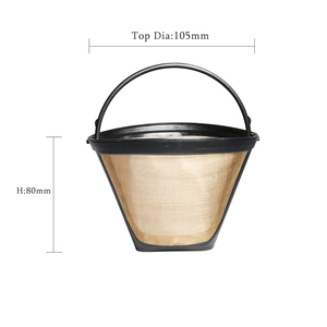 Filtres à café coniques réutilisables compatibles avec la cafetière à <span class=keywords><strong>filtre</strong></span> <span class=keywords><strong>Cuisinart</strong></span> - Product Image 2