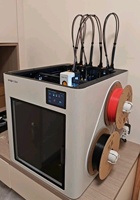 Imprimante 3D Snapmaker U1 multicolores, 4 extrudeurs indépendants, FDM, bureau, grand volume d'impression, haute vitesse, haute précision, prototypage