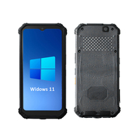 Tableta resistente a prueba de agua Windows 11 Industria de 6,5 pulgadas 8GB RAM 256GB Tableta de pantalla táctil duradera móvil con escáner de código de barras