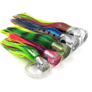 <span class=keywords><strong>Esca</strong></span> Morbida Cheery da 10,5 Pollici 170g di Alta Qualità con Testa in Resina a Forma di Tonno <span class=keywords><strong>per</strong></span> la Pesca a Traina di Wahoo e Marlin, Ideale <span class=keywords><strong>per</strong></span> la Pesca in Mare da Barca - Product Image 5