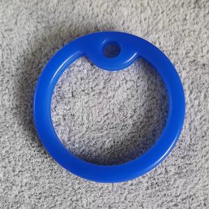 실리콘 개 태그 소음기 동물 관련 소음을 줄이는 인쇄 기법의 검은 고무 ID 태그 금속 공예 제품 - Product Image 2