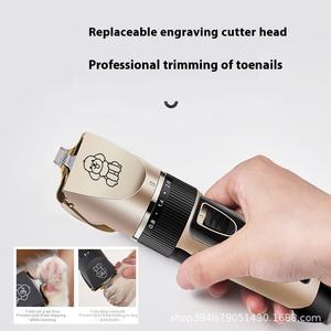 Akülü plastik köpek ve kedi saç tıraş itici sınır ötesi Pet elektrikli kesme - Product Image 3