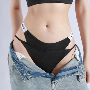 Nuovi Arrivi 2026: Slip Sexy da Donna in Morbido Cotone, Intimo Giovanile con Cinturino Decorativo, Perizoma Molto Sexy, Bikini Sportivo - Product Image 1