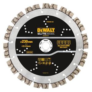 Disque diamanté DeWalt Elite 230 mm segmenté pour la découpe du béton et de la maçonnerie - Product Image 1
