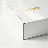 Boîte d'emballage en carton ondulé pour chaussettes et chaussures, personnalisable avec logo, écologique, vente en gros
