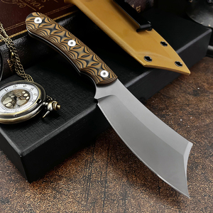 Cuchillo fijo de alta dureza para acampar, herramienta multifuncional de rescate para escalada de montaña, mango completo, grado industrial, caza al aire libre, EDC - Product Image 2