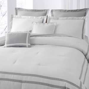 Juego de Ropa de Cama de 8 Piezas, Diseño de Moda, Ligero, Color Blanco, Tamaño <span class=keywords><strong>Queen</strong></span>, para Hotel - Product Image 4