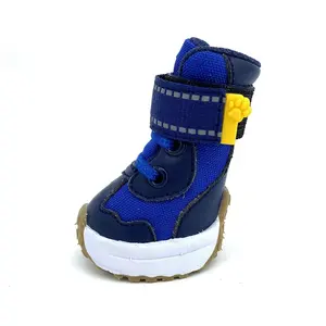 Factory Designer High quality Waterproof Dust-proof Pet Dog Boots Outdoor Fashion Dog Shoes Paw Wear Protection For Small Dog