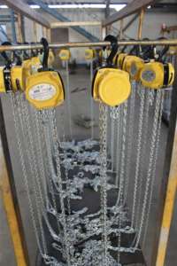 Palans à chaîne manuels de haute qualité, personnalisables en usine, 250 kg, 500 kg, 1 tonne, 2 tonnes, avec chaîne de 3 mètres - Product Image 4