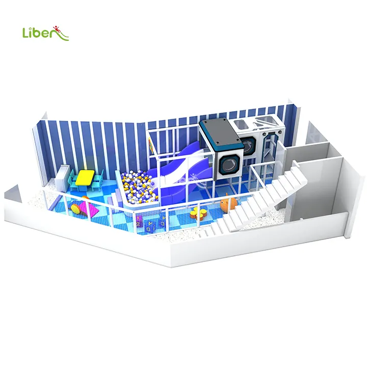 Small area indoor playground baby play area equipment soft play for kids indoor with ball pool