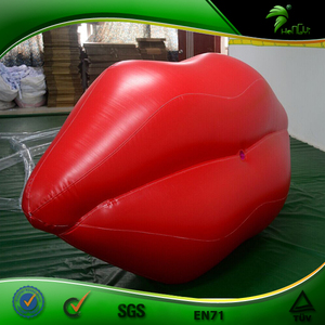 Lèvres gonflables, rouge, modèle publicitaire Sexy, 2 pièces - Product Image 6