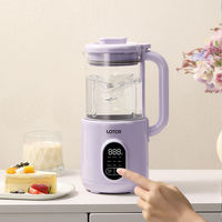 Home Kitchen 800ML Sojamelkmaker Alles-in-één Multifunctionele Zuiver Koperen Motor Warmtebehoud Duits 600W Huishoudelijk