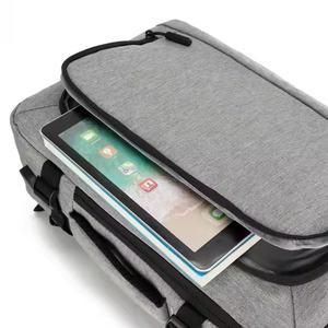 Sac à dos pour ordinateur portable multicouche de grande capacité en polyester imperméable durable avec sac d'ordinateur professionnel de type fermeture éclair - Product Image 3