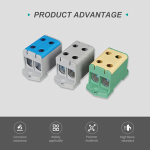 JUT10-95 an toàn lớn hiện tại Din Rail khối thiết bị đầu cuối phổ khối thiết bị đầu cuối - Product Image 4