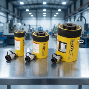 กระบอกไฮดรอลิกแบบลูกสูบกลวงชนิดเดี่ยว ENERPAC รุ่น RCH ขนาด 10000 ปอนด์ต่อตารางนิ้ว - Product Image 4